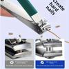 Xiaomi 10pcs Deluxe Manicure and Pedicure Set Splash Proof Nail Clippers Ear Pick Stainless Steel Nail Scissors Christmas Gift