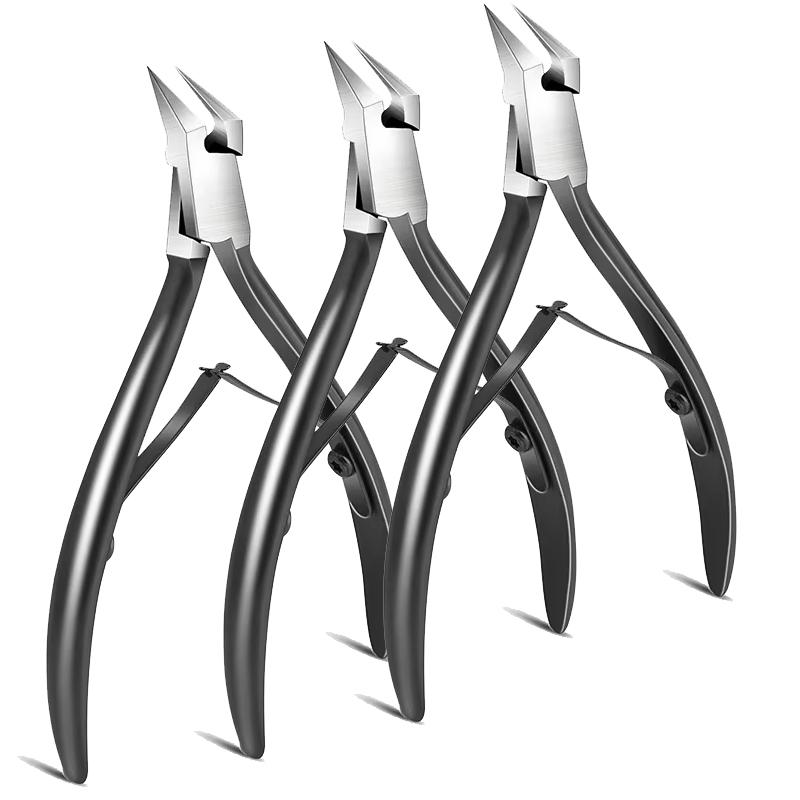 Xiaomi Green Stainless Steel Dead Skin Scissors Bevel Nail Spring Manicure Nail Barb Dead Skin Pliers Pointed Nail Cutting