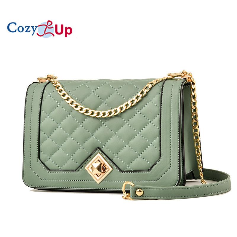 

Уютные рабочие сумки-тоут Стеганые сумки Кошельки на плечо со съемным ремешком зелёный