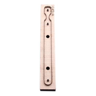 Wooden Punching Die Key Chain Stencil Tools Keychain Handcraft Pendant Template DIY Leather Tool Cutting Mould Easy Install A