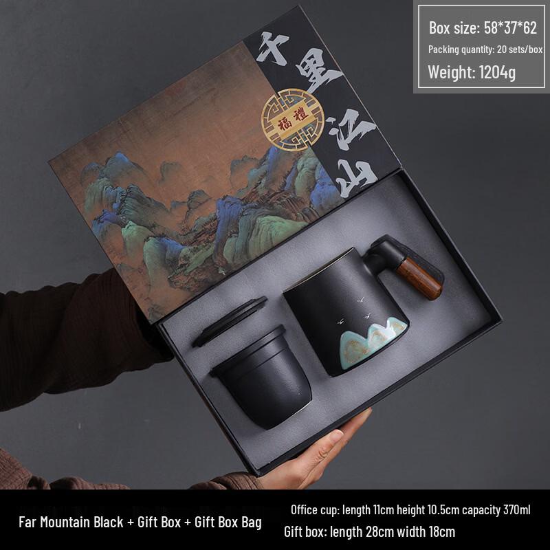 

OLOEY Ceramic Office Mug - Thousand Miles Series