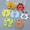 11-Color Cartoon Safety Door Stopper for Kids - Thick EVA Door Clip