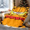 Garfield Pattern Blanket for Home Decoration, Bed, Sofa, Car Travel, Camping, Suitable for All Seasons, Birthday Christmas Gift