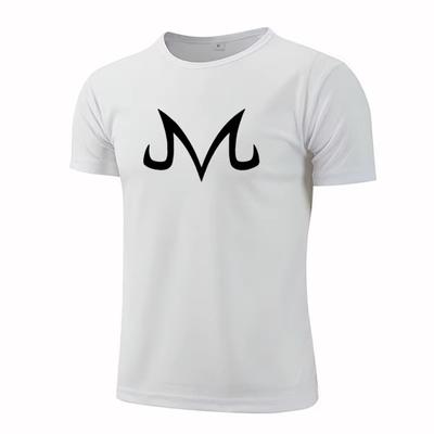 Mode Atmungsaktives Sommer Neues Herren T-Shirt 100% Baumwoll T-Shirt Mann Neu Kurzarm Majin Buu Shirt Tee Tops Übergroßes T-Shirt
