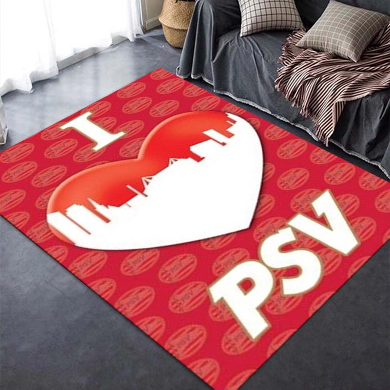 Nuovo Tappeto PSV Eindhoven 2025 per Soggiorno Camera da Letto Casa Decorazione Divano, Tappetino Antiscivolo per Giochi Bambini 122