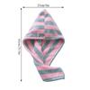 Hair Drying Cap Towel Absorbent Thickening Household Items Bathroom Bathing Dry Hair Cap Striped Shower Cap Soft Headscarf