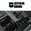 Black Central Console Gear Shift Button Cover Trim For Toyota Highlander -23