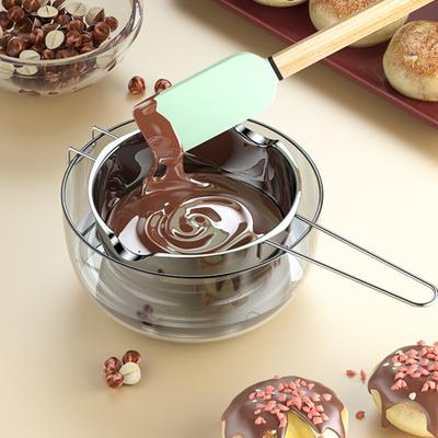 Stainless Steel Melting Pot for Wax Soap Chocolate 400/600ml Wax Melting Boiler Homemade Craft Gadget for Candle Making Baking