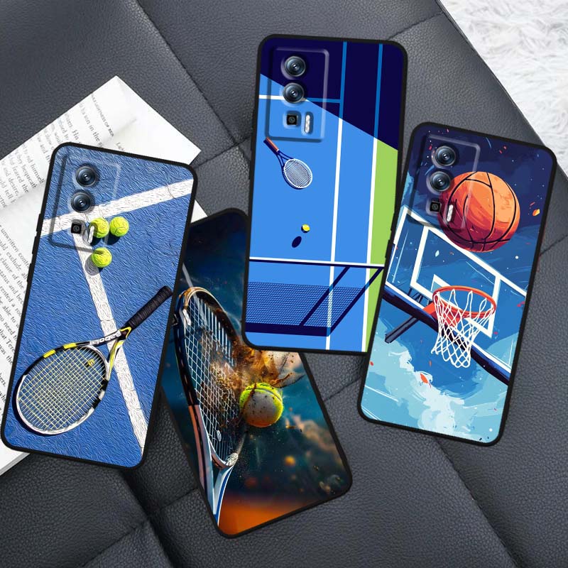 Sports Style Pattern For Xiaomi Redmi 12 13C 12C 13 10C 9T A2 9A 9C 7A Note 10S 8T 10 9 8 Pro 4G 5G Black Phone Case