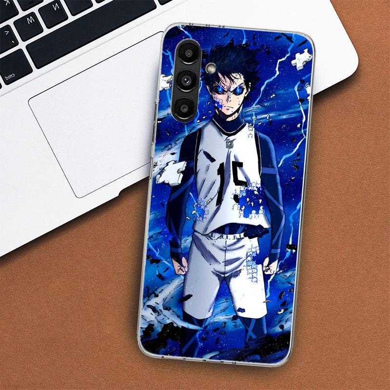 Blue Lock Isagi Yoichi Phone Case For Samsung Galaxy A56 A55 A54 A53 A17 A16 A15 A14 A13 A36 A35 A34 A33 A26 A25 A24 A23 A05S A0