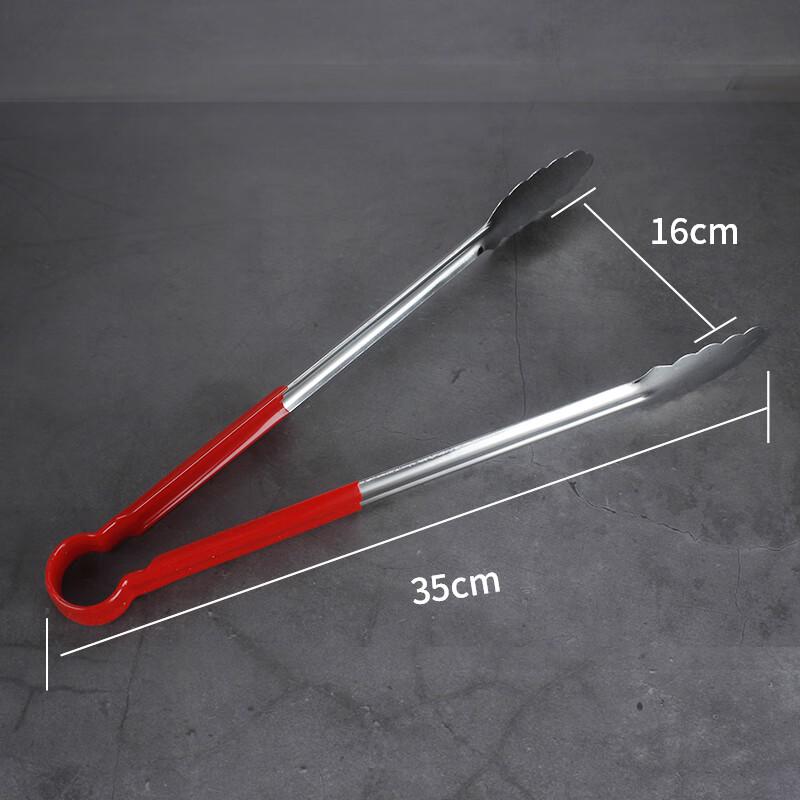 

Stainless Steel Kitchen Food Tongs with Soft Grip