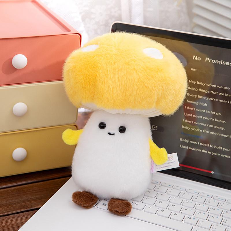 Creative Luminous Mushroom Plush Toy For Children And Bedtime Comfort