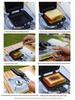 Portable Non-Stick Folding Sandwich Toaster & Frying Pan for Outdoor & Home Use