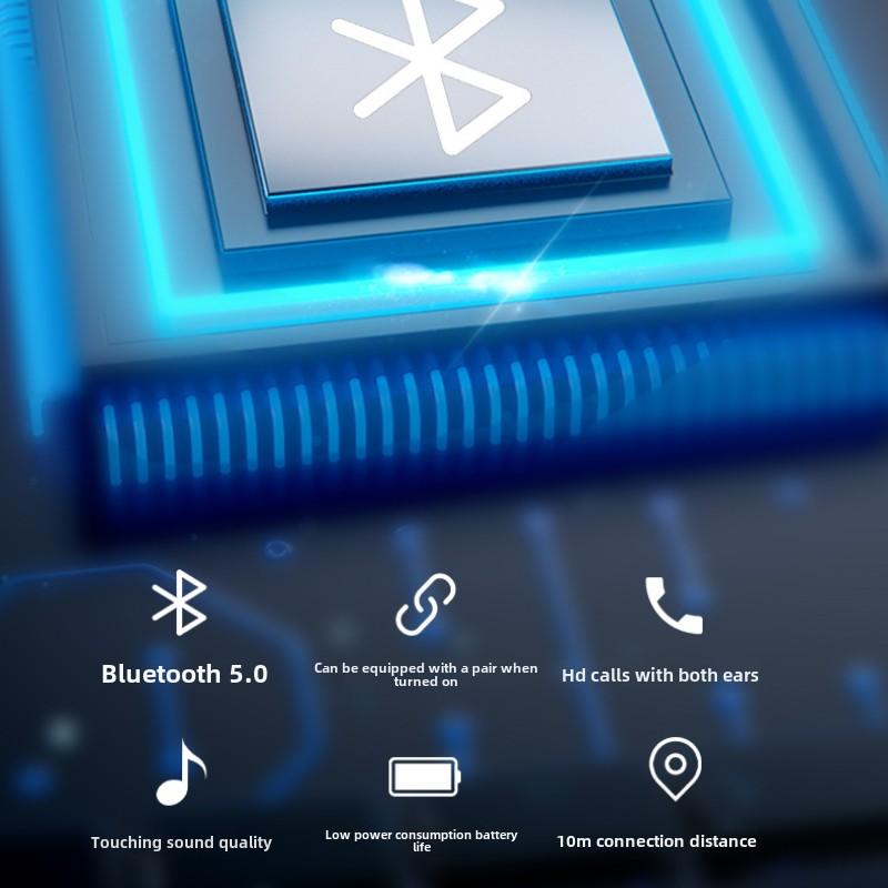 Gaming Touchscreen-Display Kabelloses Dual-Ohr-Bluetooth-Headset TWS5.0 Sport Ultra Lange Lebensdauer