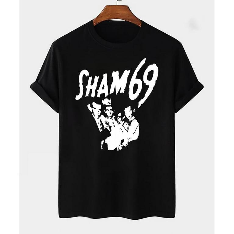 SHAM 69 English Punk Rock Band T-Shirt , Music Band Punk Rock Regular Unisex Tee