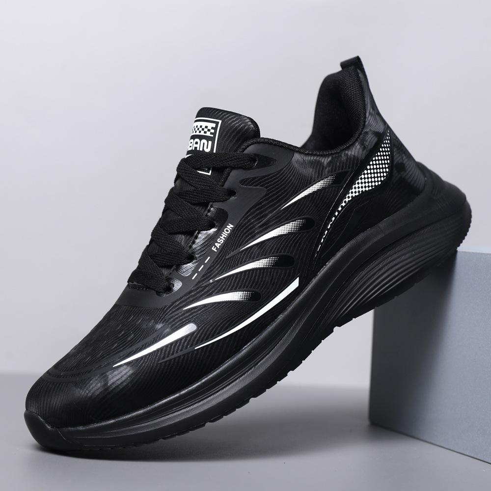 Men's shoes spring new ultra-light sole sports shoes casual versatile fashion trend ultra-light non-slip running shoes breathable shoes