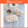Bear Sweetheart Quilted Storage Bag With Zipper For Students And Daily Use