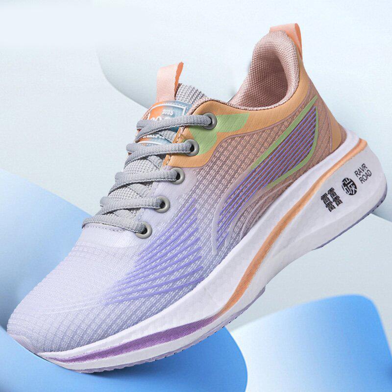New casual 2024 summer running shoes men's and women's comfortable sports shoes breathable lightweight trendy casual running shoes
