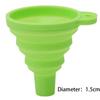 Silicone Funnel Telescopic Mini Portable Folding Fuel Funnel, Multifunctional Fuel Funnel for Cars and Motorcycles Accessories