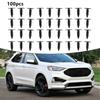 Fender Retainer Bumper Clips 100pcs 8mm Hole Accessories Car Plastic Push Pin Replacement Vehicle For Chrysler