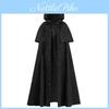 Fantasy Elver Ridder Kappe Cosplay Kostume Med Polyester Stof Til Halloween Og Sceneoptrædener