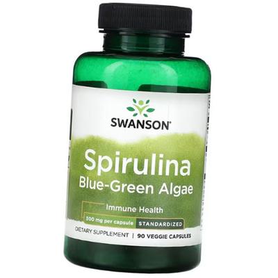 Algas verdeazuladas espirulina, Spirulina Algas Verdeazuladas 500, 90cápsulas vegetales (71280120)