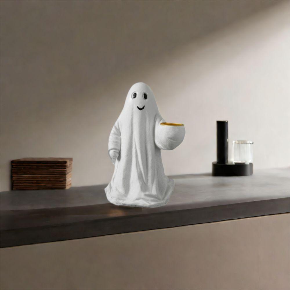 Cute Halloween Statue Creative Desktop Ornament Small Sculpture  Courtyard