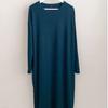 Shop   Women Round Oversize Easy Wear Long Dress Mocha Ara Wdr 3088