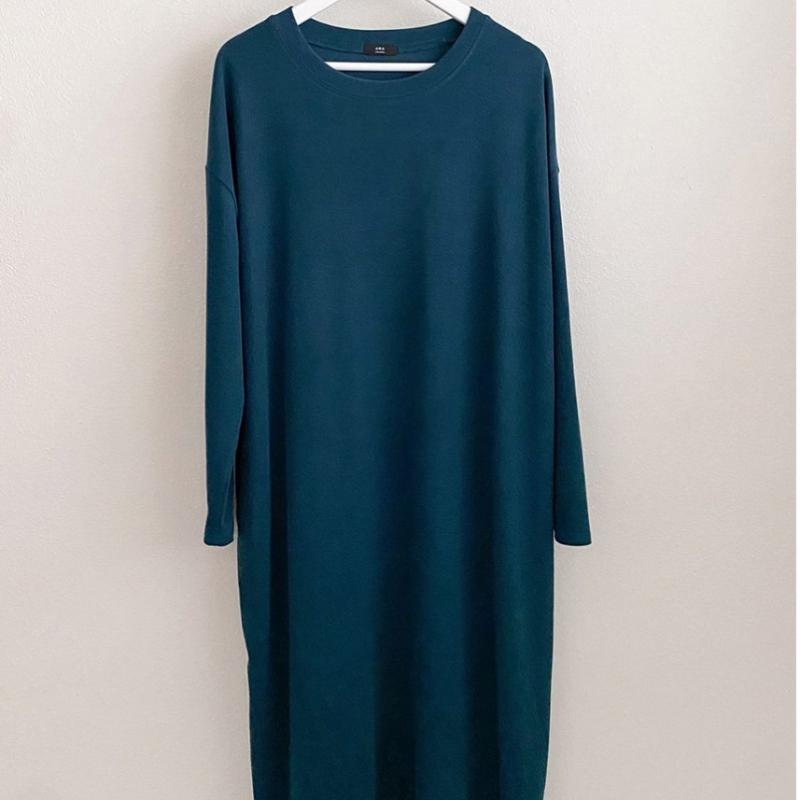 Shop   Women Round Oversize Easy Wear Long Dress Mocha Ara Wdr 3088