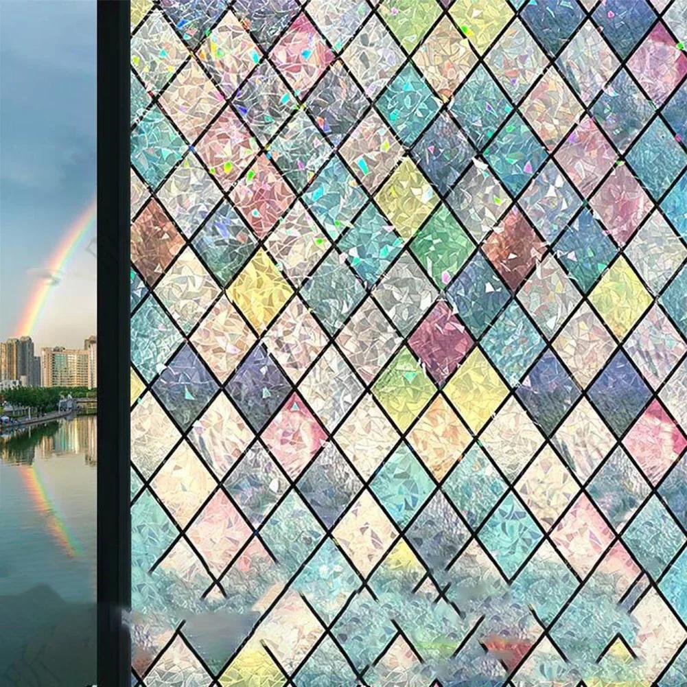 

Privacy Window Film for Home Interiors Offering UV Protection and Effective Peeping Prevention with Decorative Diamond Design China Mainland