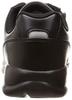 Asahi Lightweight Zipper Walking Shoes, M512, Black, Size 25.5 cm, 4E
