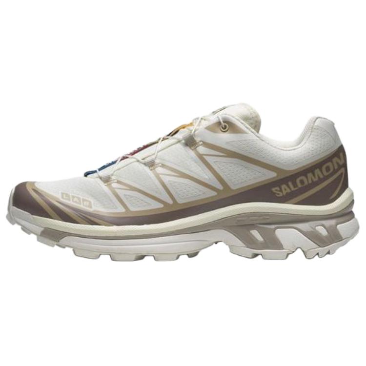

SALOMON XT-6 Удобные Универсальные Прочные Амортизирующие Низкие Кроссовки Унисекс для Бега Бежевый 477377 42⅔