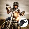 Woven Fabric Motorcycle Leg Bag with Structured Hard Shell, Practical Thigh Utility Pouch for Daily Carry, Small Item Storage, Side Wear