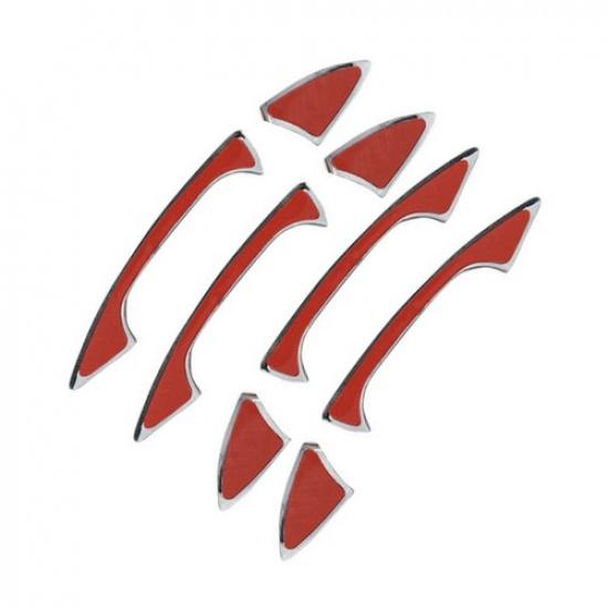 4Pcs For Mercedes Benz C E GLK ML CLA W166/117 Exterior DOOR Handle Pull Cover