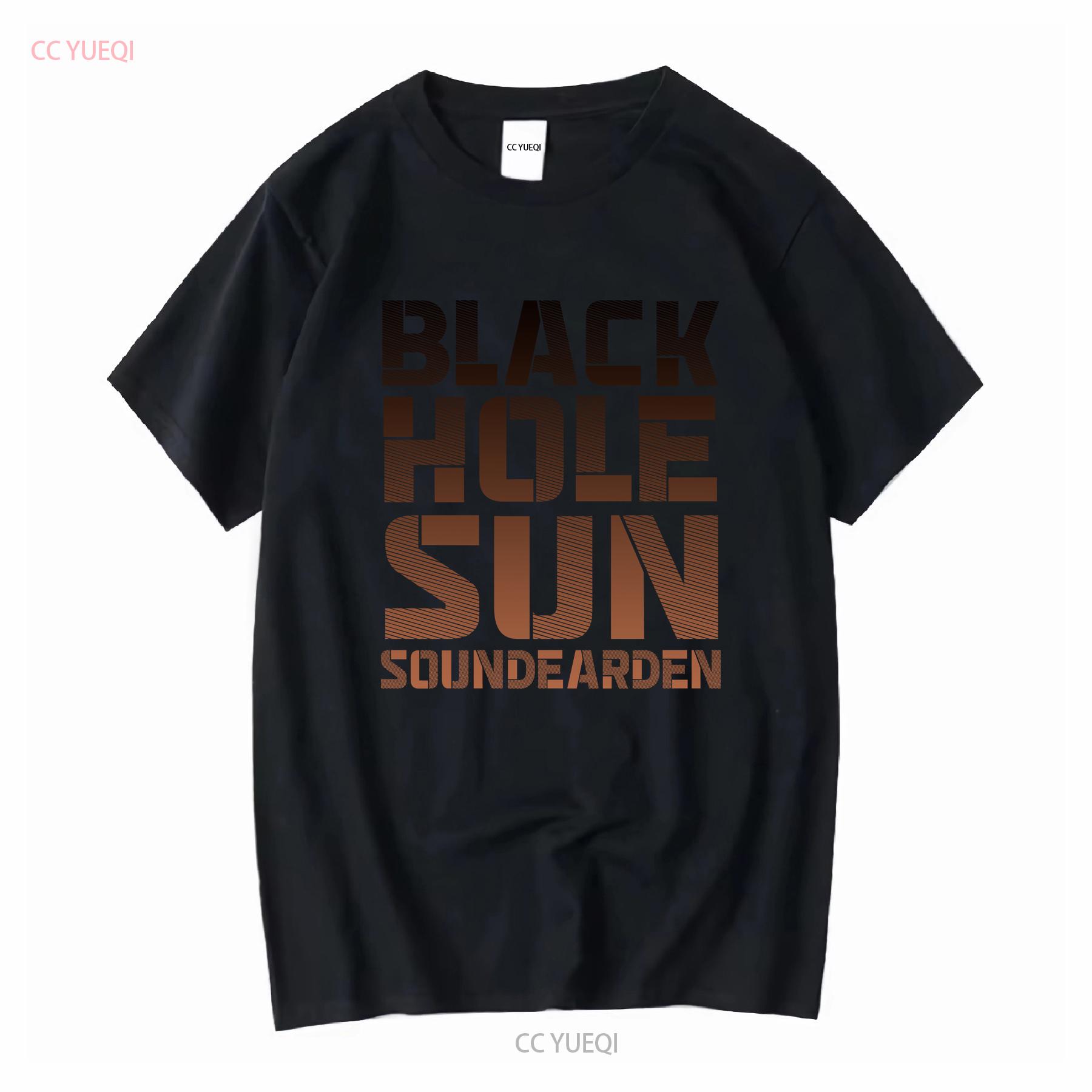 

SOUNDGARDEN Чорна діра Сонце Футболка S 5XL Кріс Корнелл Audioslave Ретро Футболка гурту вінтажна Прана Універсальна мода Розтягнута 4XL