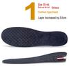 Adjustable Height-Boosting Insoles: Air Cushion, Shock-Absorbing, Unisex, Ideal for Sports or Martin Shoes