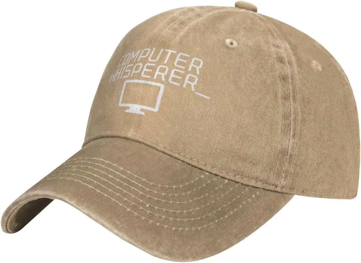 

Tech Support Nerdes Geek Hats for Women Fashionable Computer Whisperer Retro Cap for Unisexs Workout Caps Adjustable& 8Y