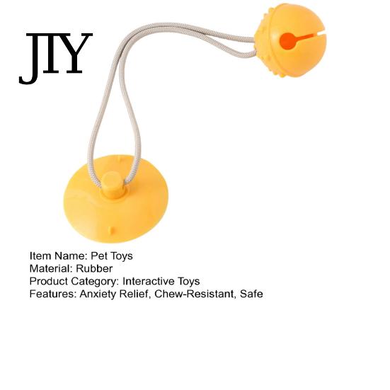 Heavy Duty Dog Rope Suction Cup Toy, Interactive Tug of War Rubber Treat Dispensing Aggressive Chewers Toys Ball, Molar Toy for Teeth Cleaning,