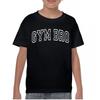 Gym Bro Youth Kids Boys T-Shirt Fitness Alpha Sigma Workout Rat Pump Cover Rizz Kids