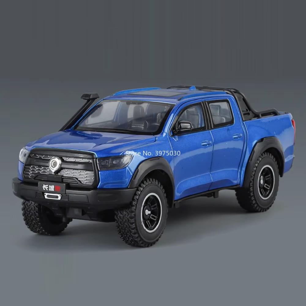 1:24 Scale NIO ES8 Great Wall POER SUV Cars Models Toys Alloy Diecast New Energy Vehicles with Sound Light Model for Kids Gifts