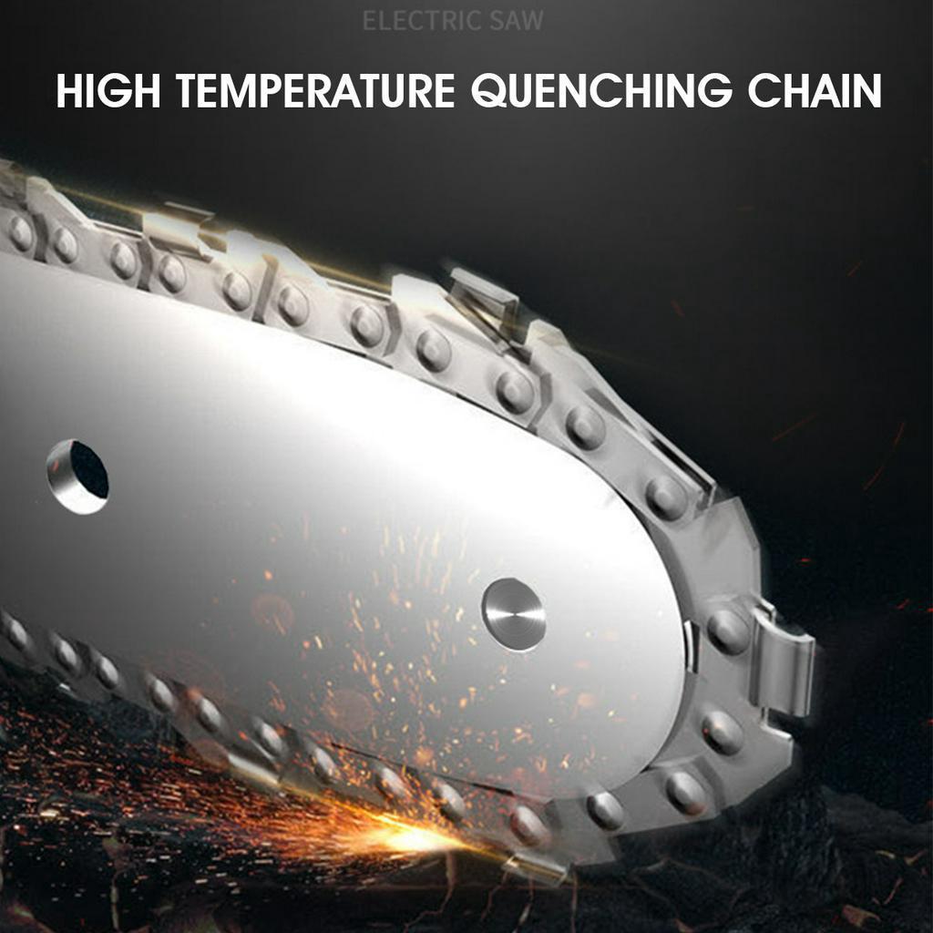 24V 1680W Electric Pruning Saw Chainsaw 220V Mini Portable One-Hand Saw Wood Cutters Bracket Brushless Motor with 1/2 Batterys