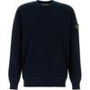Ss25 Logo Crew Neck Long Sleeve Sweatshirt Men Sweatshirt Navy-Blue 5100036B5-V0020
