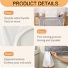 Hanging Hanging Storage Bag Wall Mounted Laundry Holder Clothes Storage Bag  Bathroom Use