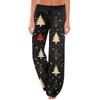 Pajama Pants Sleepwear Casual Drawstring Elastic Waist Pants Comfy Straight Yoga Loose Trousers