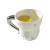 350ML European Ceramic Coffee Mug Exquisite Afternoon Tea Flower Tea Coffee Cup Home Ceramic Breakfast Milk Mug Birthday Gifts