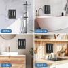 Shampoo Refill Hanging Shampoo Dispenser Wall Mount 3-Compartment/2-Compartment/1-Compartment No Drilling Required Transparent Hook Backboard Storage