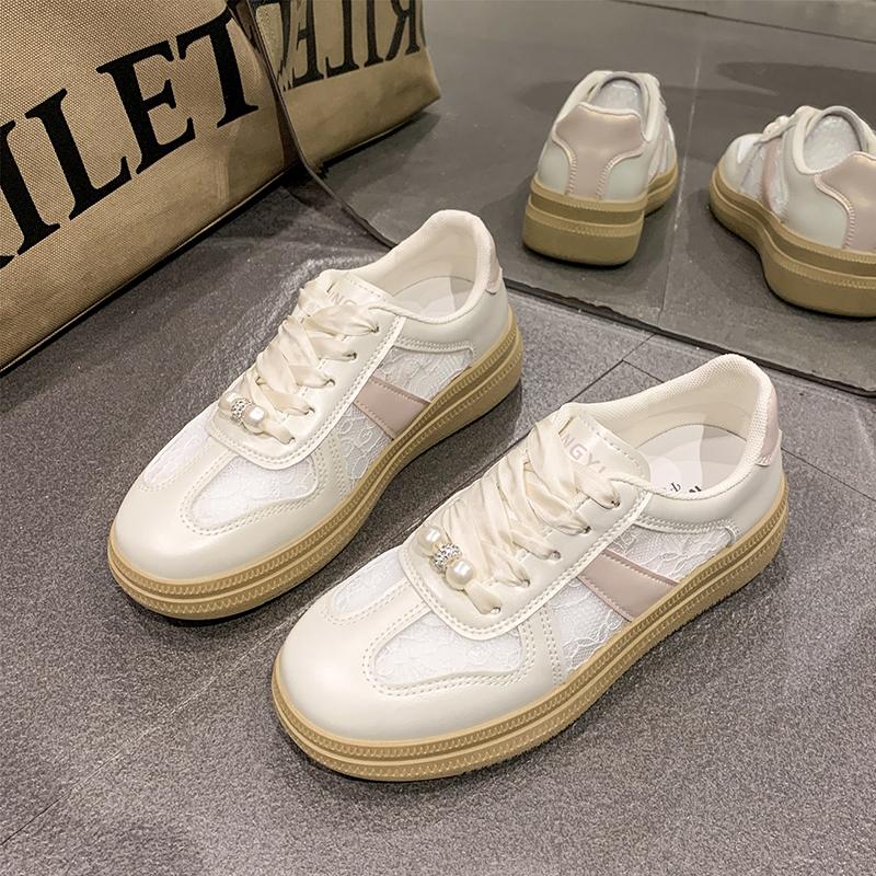 Women Fashion Sport Shoes New Ladies Lace Up Platform Shoes Casual Street Style Vulcanized Shoes Designer Sneakers Women