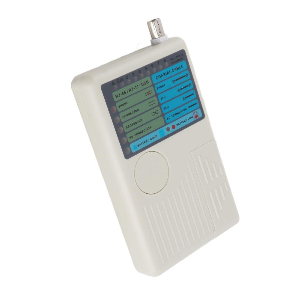 4 in 1 Portable LAN Network Cable Tester Remote RJ11 RJ45 USB BNC for UTP STP Cables Tracker