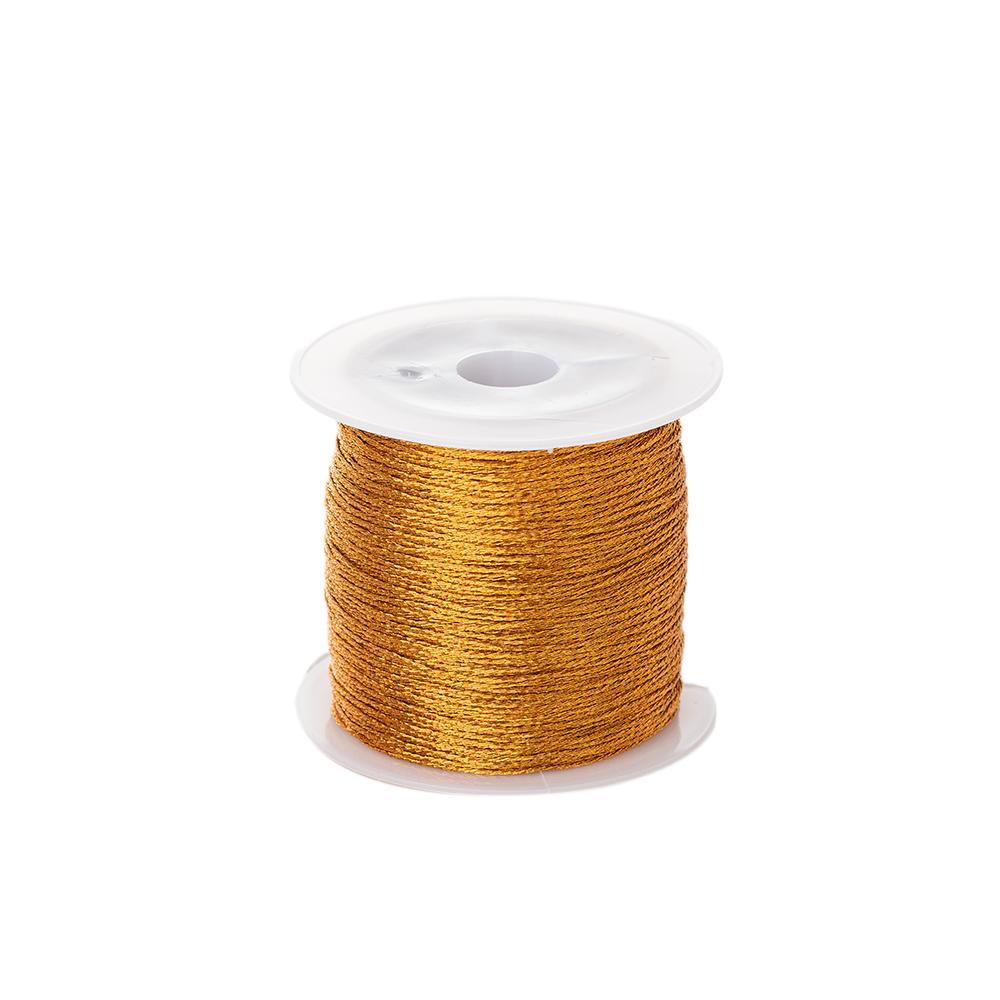 50Meters 0.4mm Colorful Thread For DIY Handmade Necklace Bracelet Braided Rope Embroidery Crochet String Jewelry Making 2046