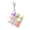Cross-Border Creative Button Splicing Stress Relief Keychain Pendant Toy